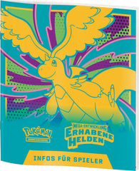Pokémon-Sammelkartenspiel: Top-Trainer-Box Mega-Entwicklung – Erhabene Helden (1 Vollbild-Promokarte, 9 Boosterpacks & Premium-Zubehör)